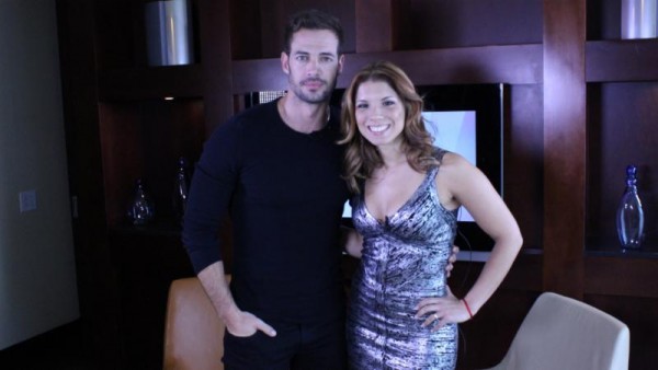 In Miami for a heart to heart with William Levy.