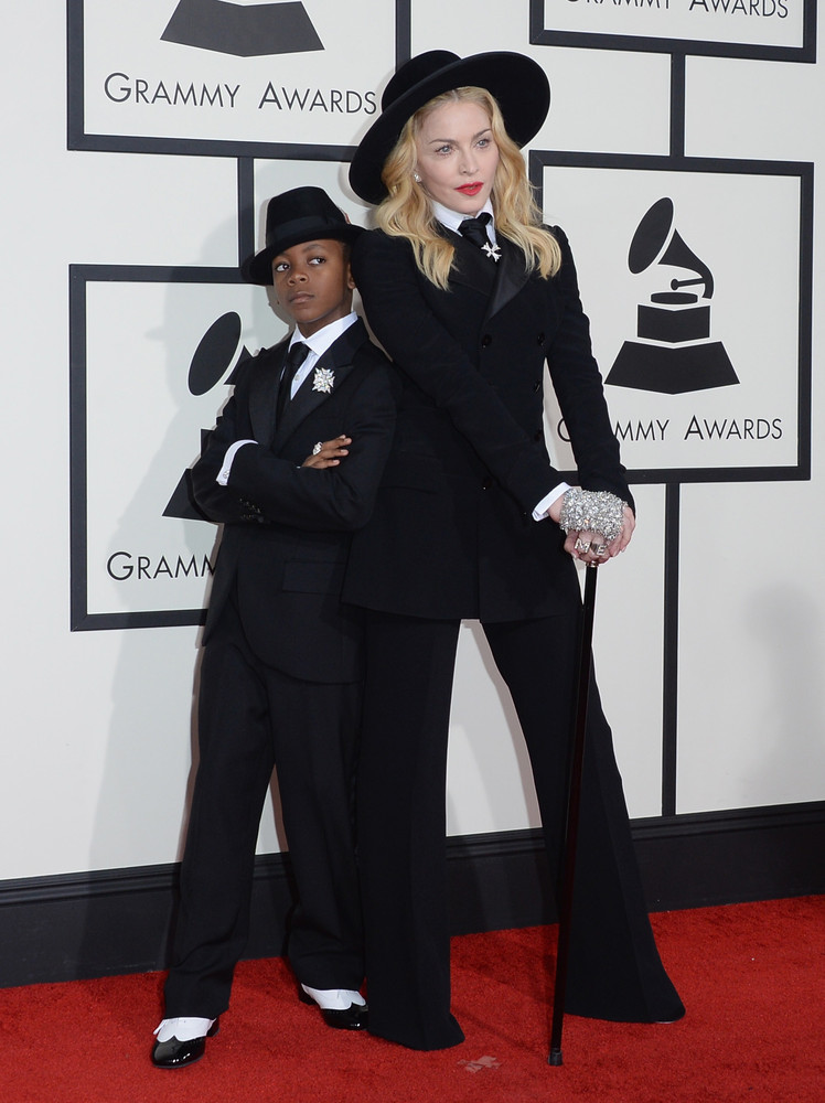 Madonna y su hijo David en Ralph Lauren. Perfección. HIT! 