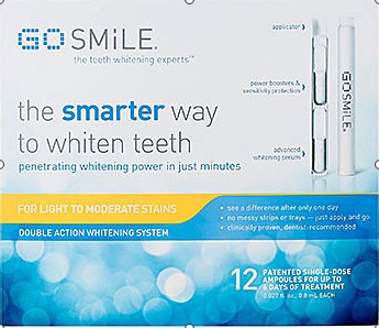 GO SMiLE 6 Day Double Action Whitening System: Este producto asegura blanquear tu sonrisa en 3 días. $89, GOSMiLE.com 