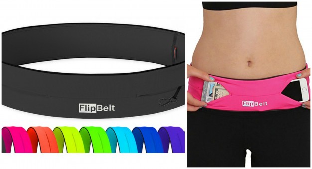 Esta maravilla llamada FlipBelt es un cinturón que te permitirá cargar tus objetos de valor mientras haces ejercicio. Ligero, hecho de lycra y súper flexible. https://flipbelt.com/flipbelt, $28.99
